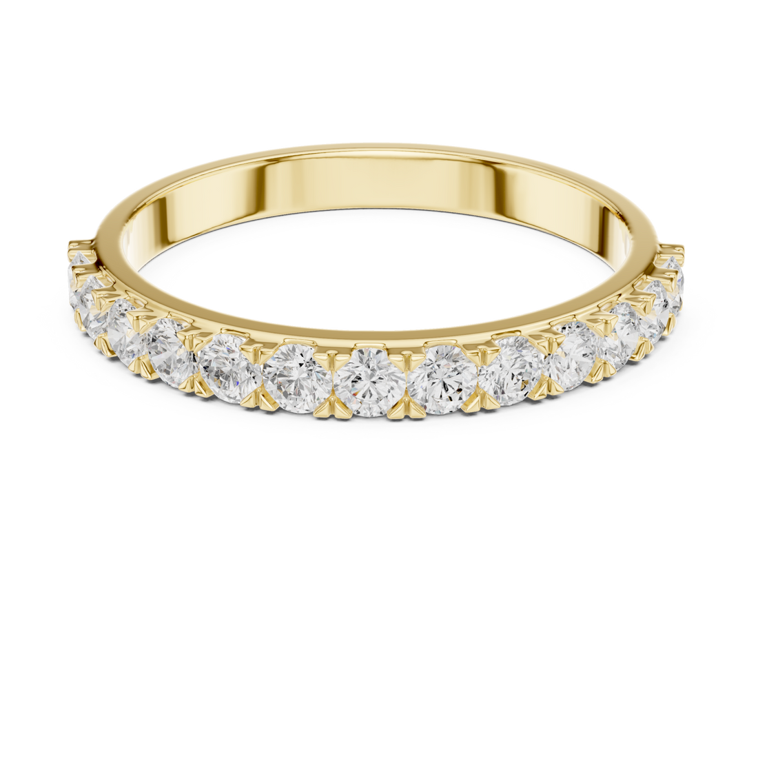  Gold Eternal Spark Luxe Ring Front View