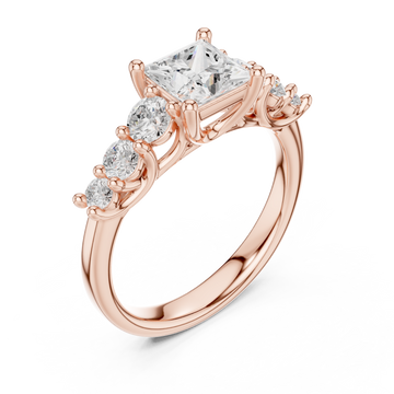  Rose Gold Eternal Embrace Classic Ring Right View