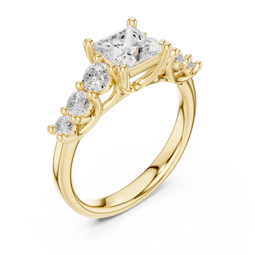 Gold Eternal Embrace Classic Ring Right View