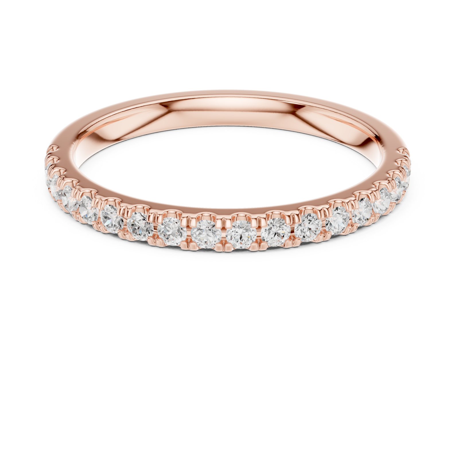  Rose Gold Twilight Whisper Band Front View