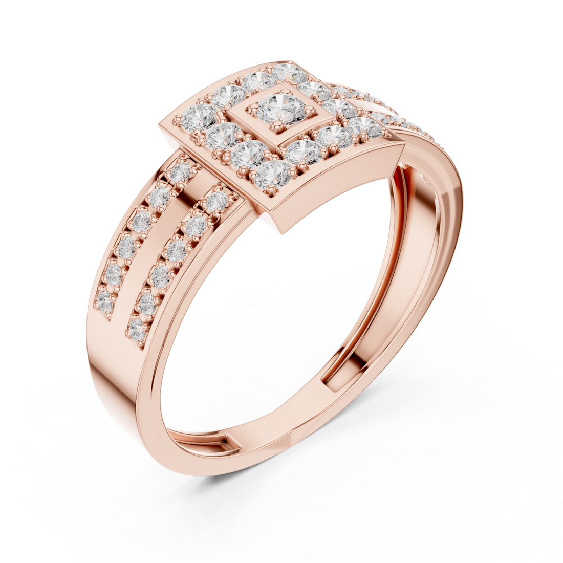  Rose Gold Grand Radiance Emblematic Splendour Band Right View