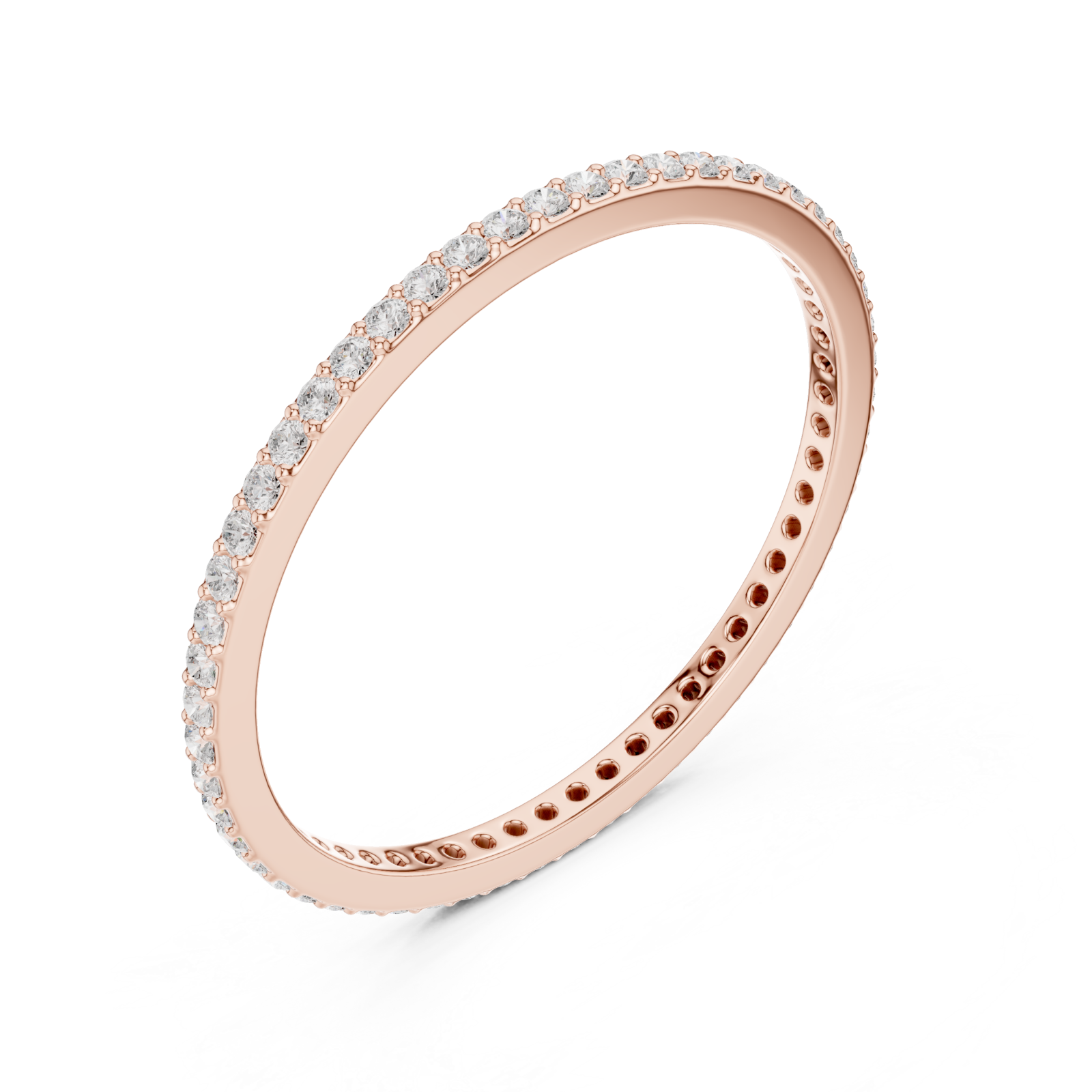  Rose Gold Timeless Whisper Slim Band Right View