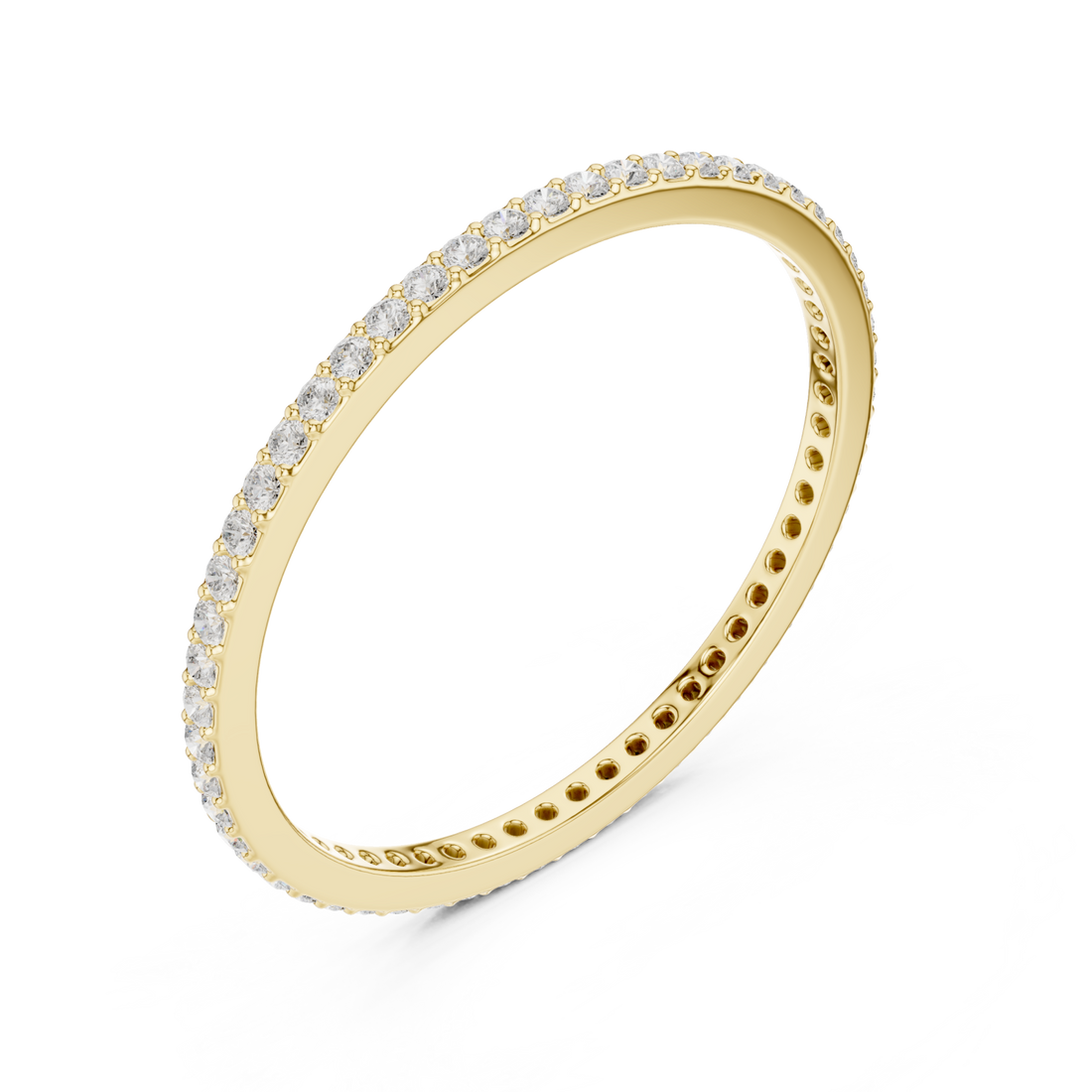 Gold Timeless Whisper Slim Band Right View