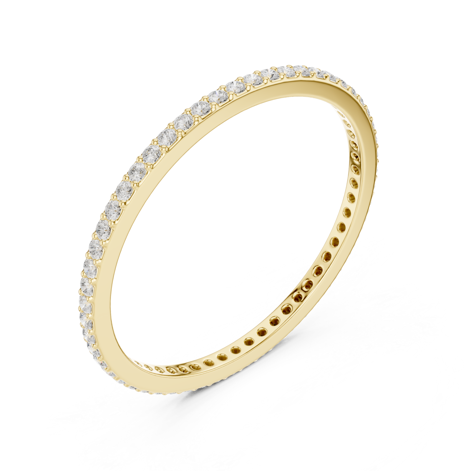 Gold Timeless Whisper Slim Band Right View