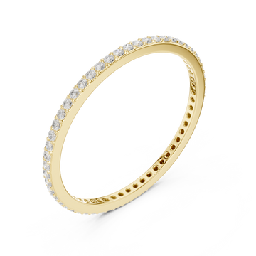 Gold Timeless Whisper Slim Band Right View