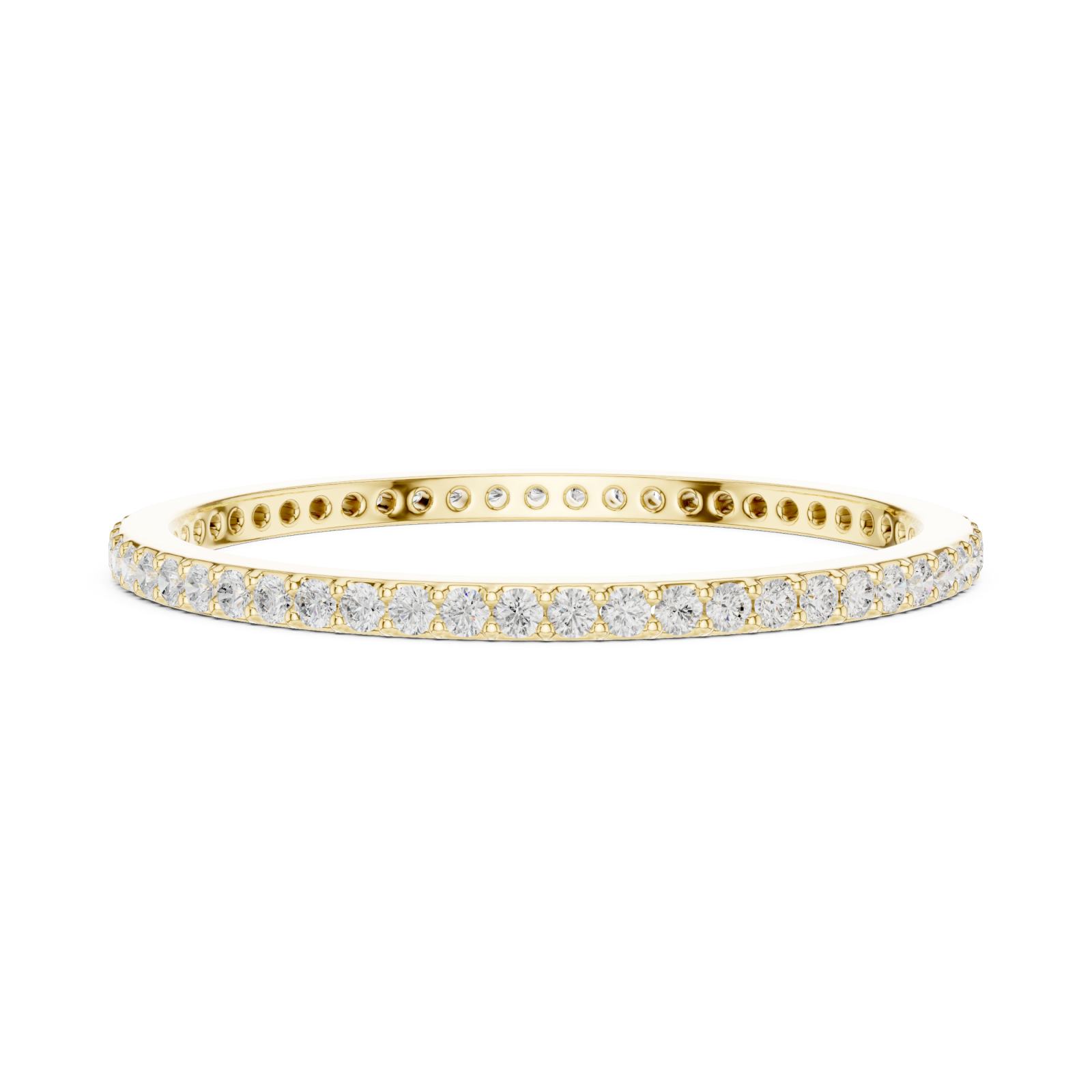  Gold Timeless Whisper Slim Band Side View
