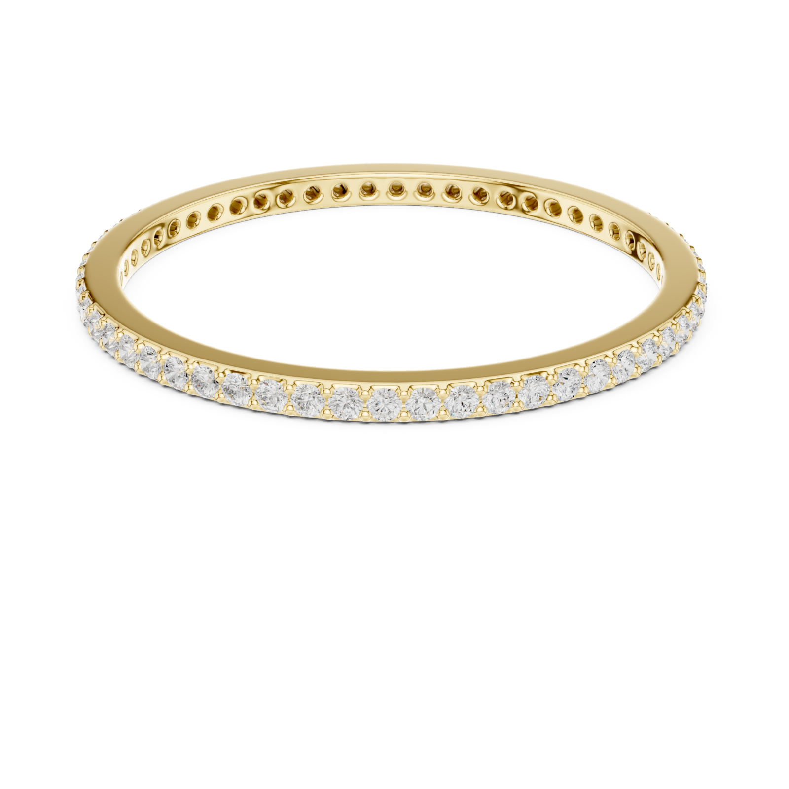  Gold Timeless Whisper Slim Band Front View