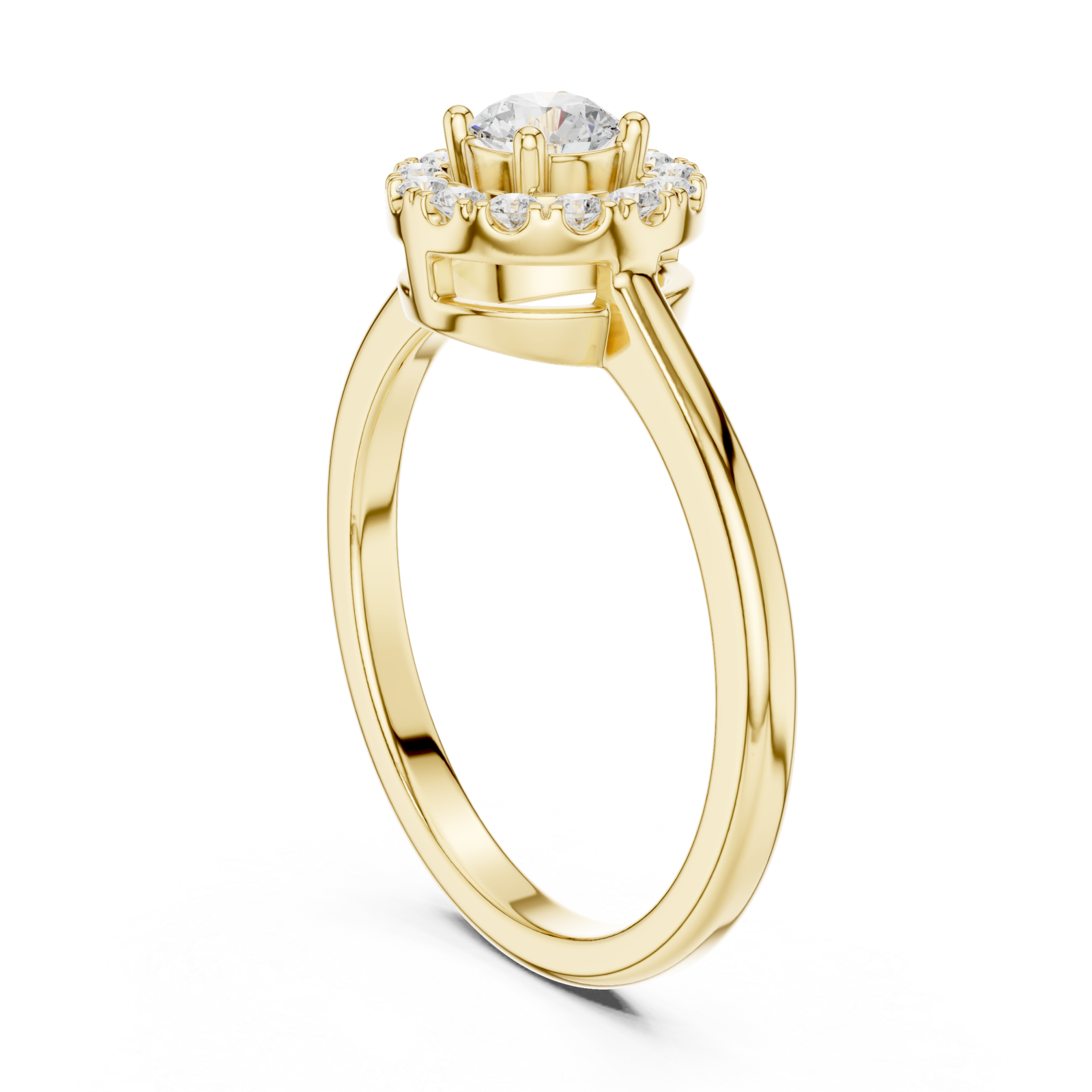  Gold Eternal Blossom Embrace Left View