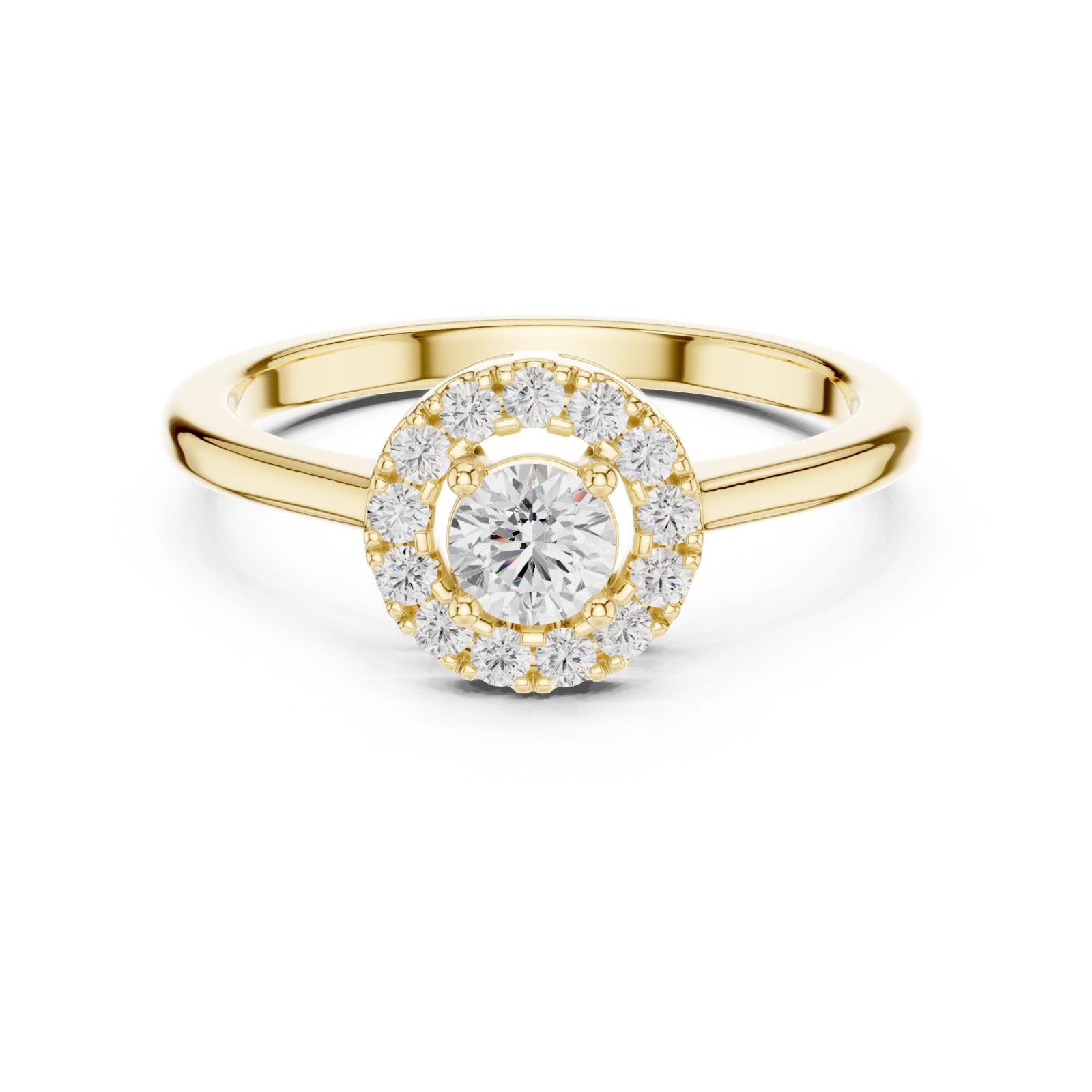  Gold Eternal Blossom Embrace Front View