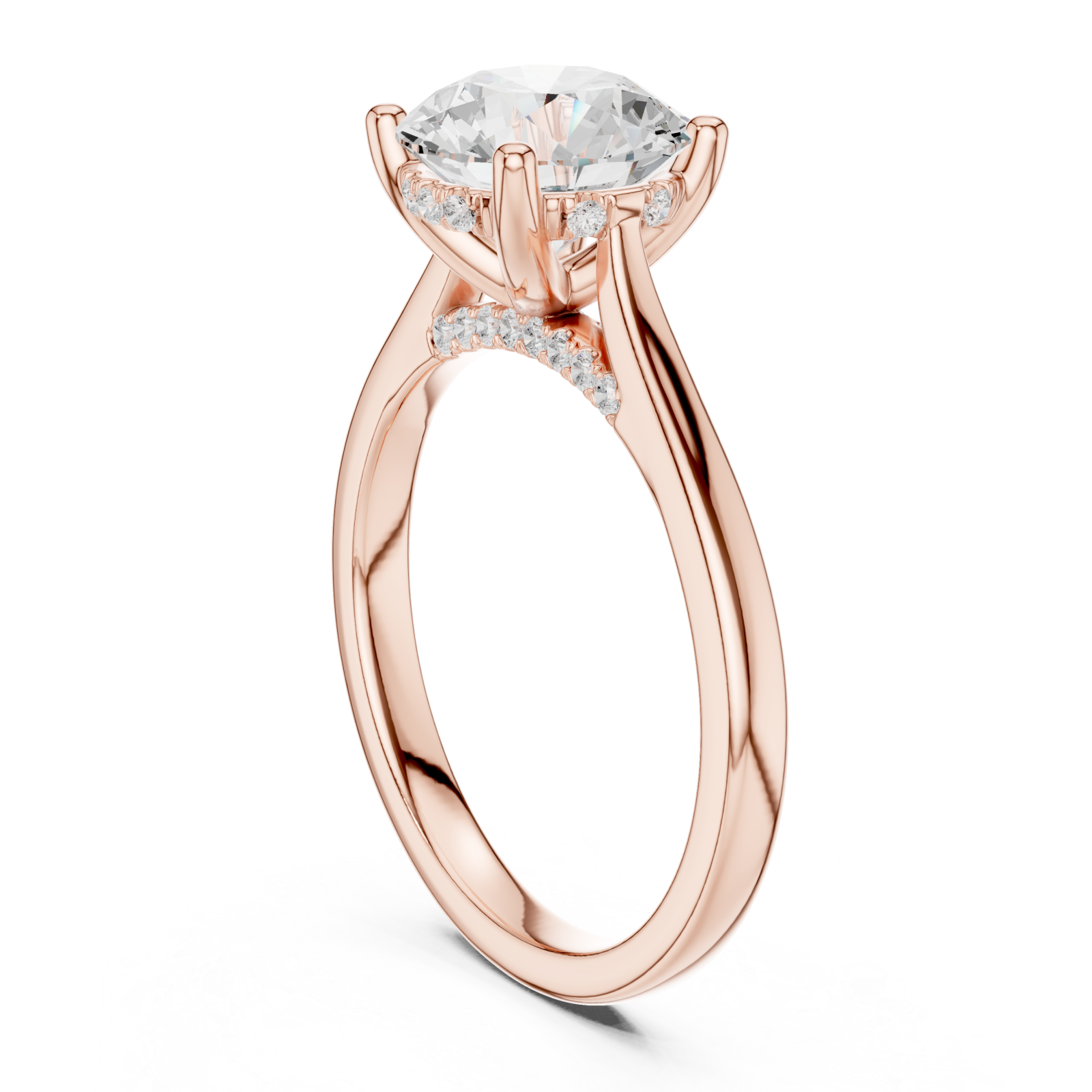  Rose Gold Elegance Within Reach Band Left View