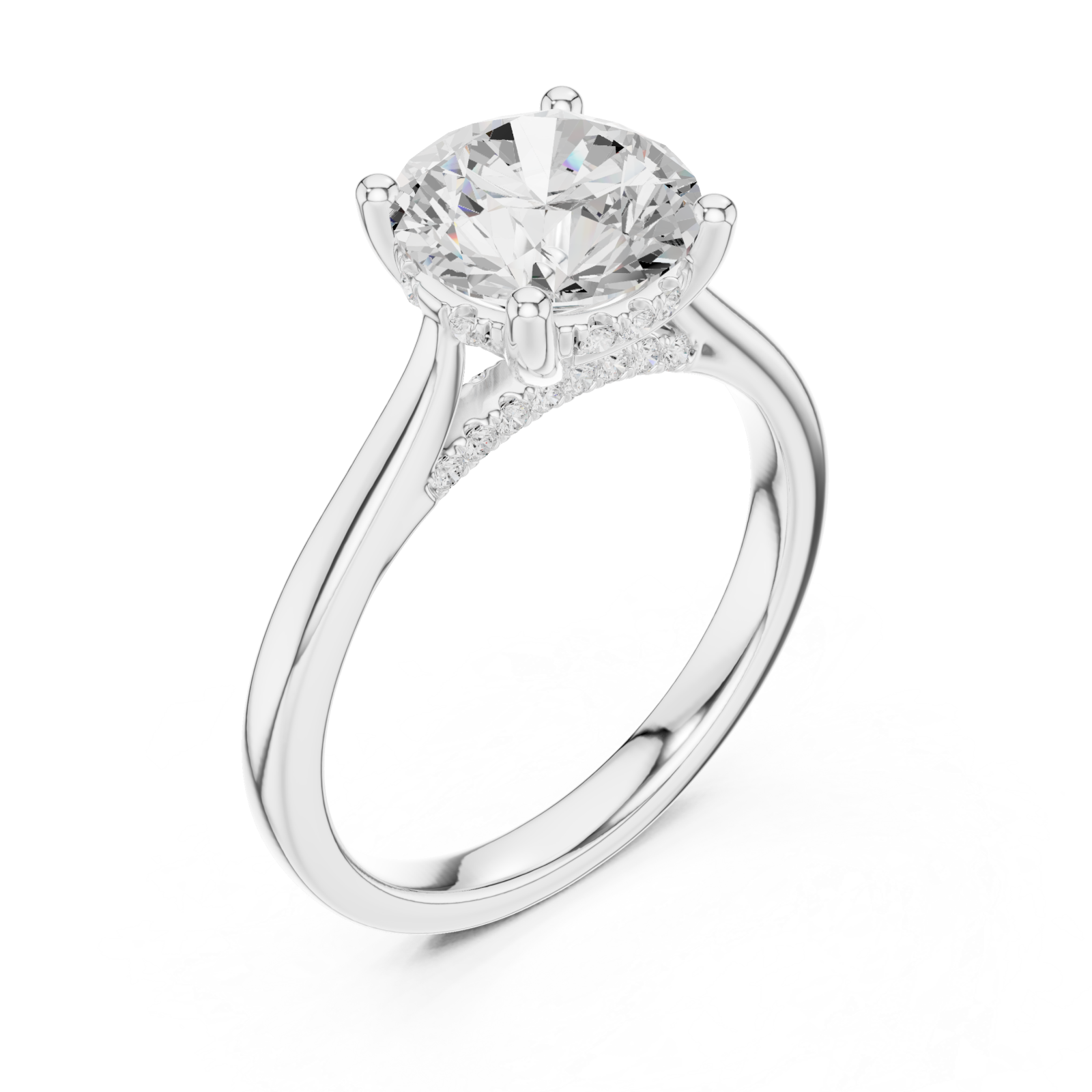  White Gold Elegance Within Reach Band Right View