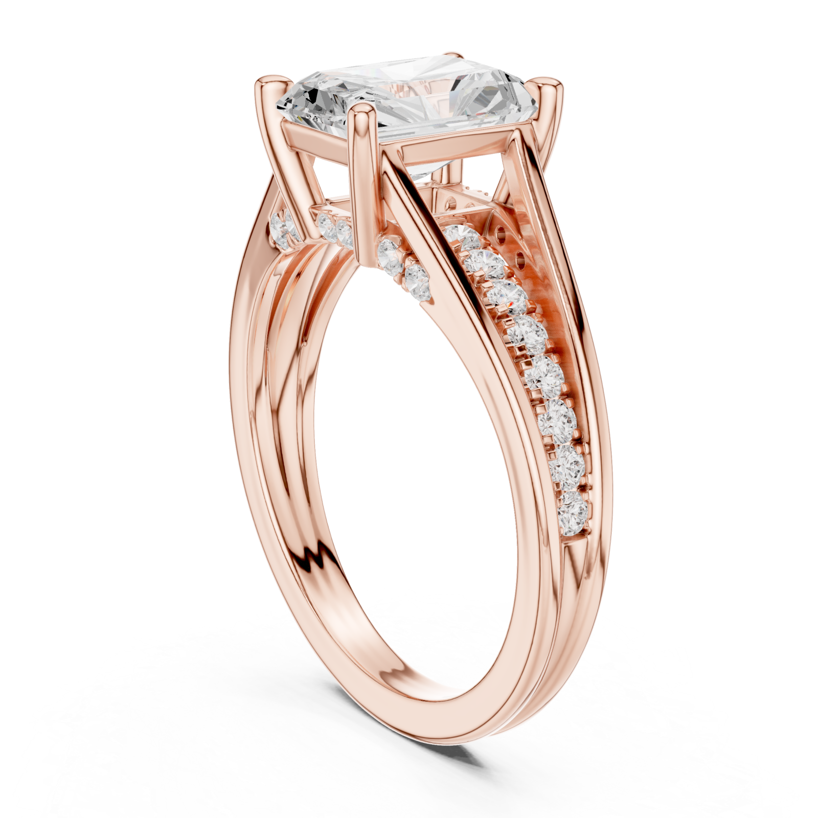  Rose Gold Infinite Spark Archway Left View