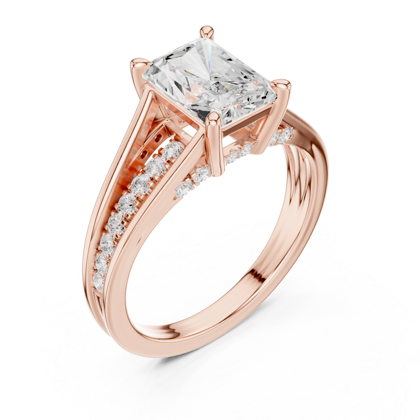  Rose Gold Infinite Spark Archway Right View