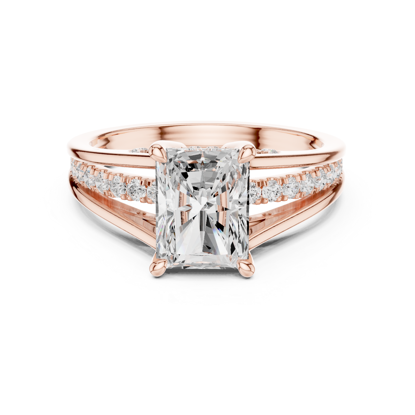 Rose Gold Infinite Spark Archway Front View