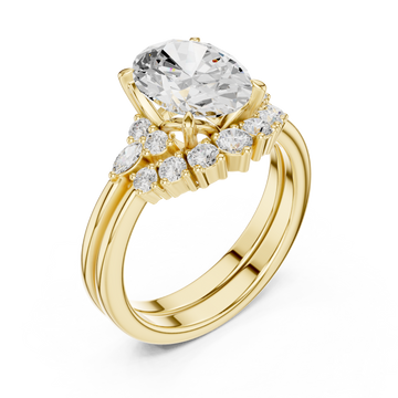 Gold Celestial Harmony Embrace Ring Right View
