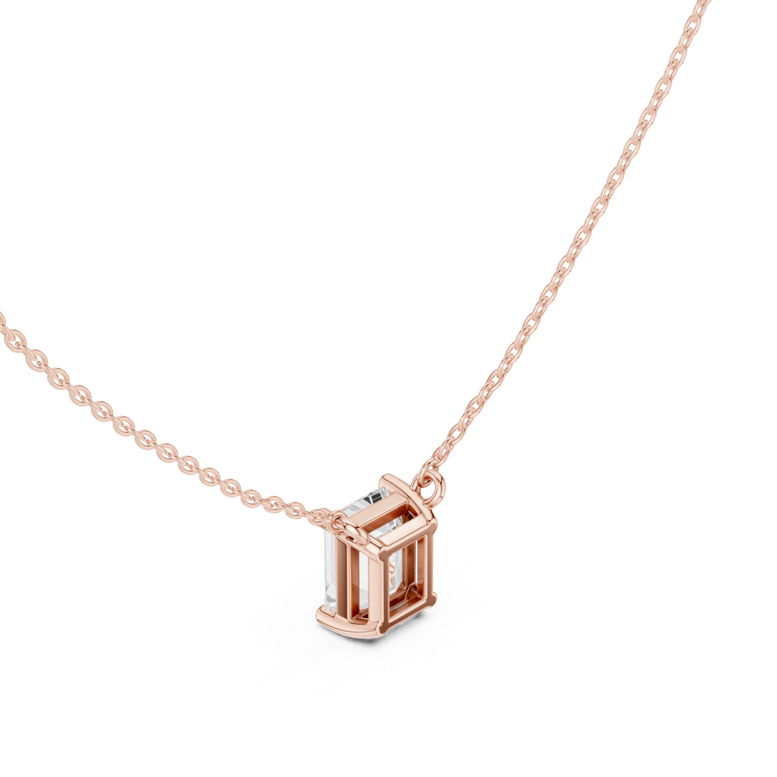  Rose Gold Eternal Harmony Modern Pendant Right View