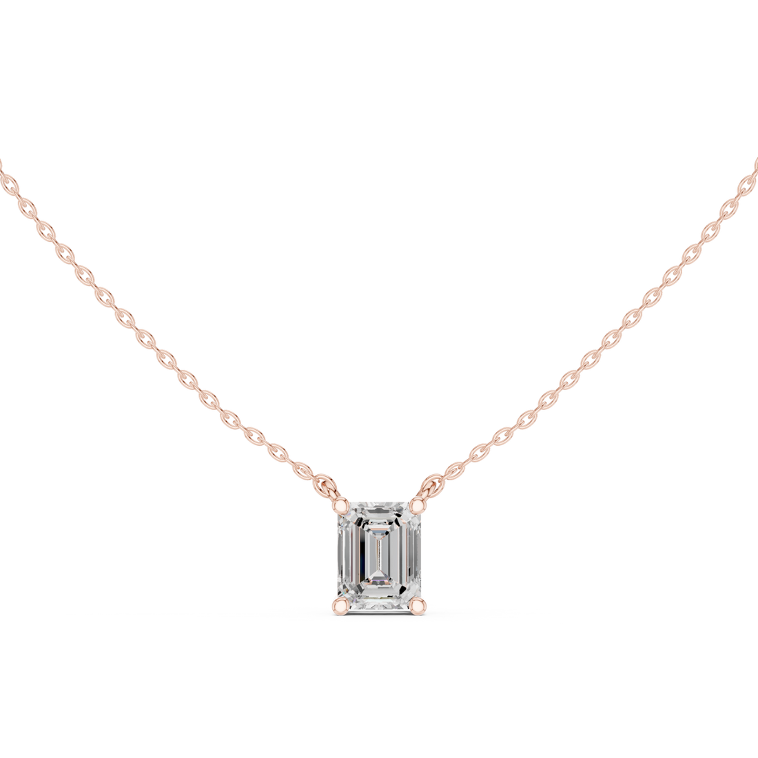  Rose Gold Eternal Harmony Modern Pendant Right View