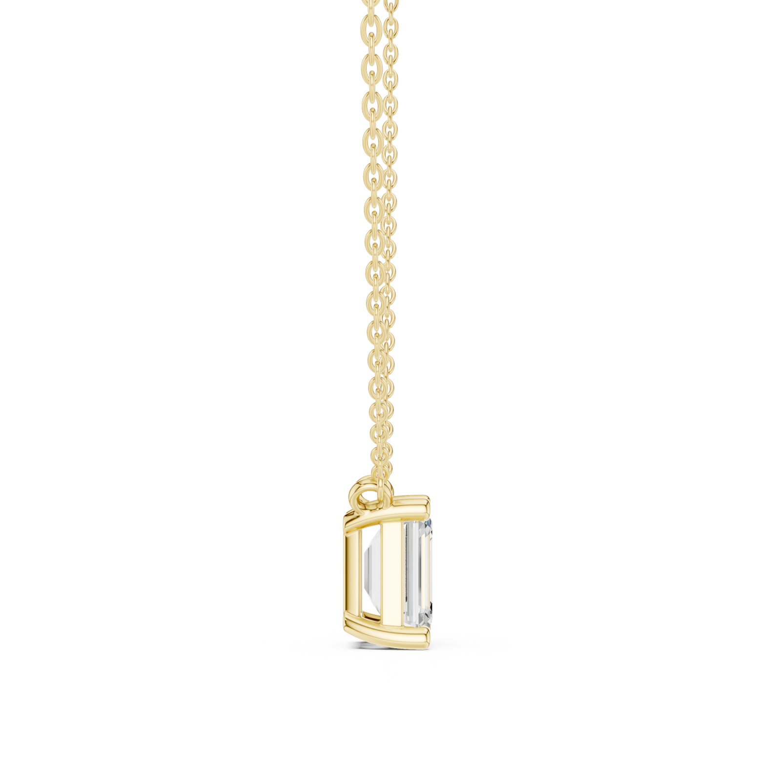  Gold Eternal Harmony Modern Pendant Side View