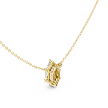 Gold Graceful Aura Pendant Right View