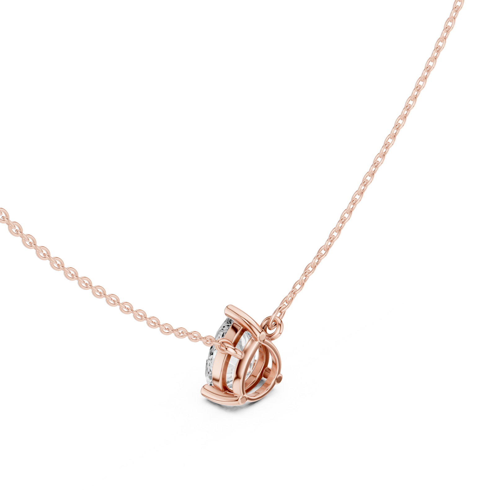  Rose Gold Heirloom Embrace Pendant Right View