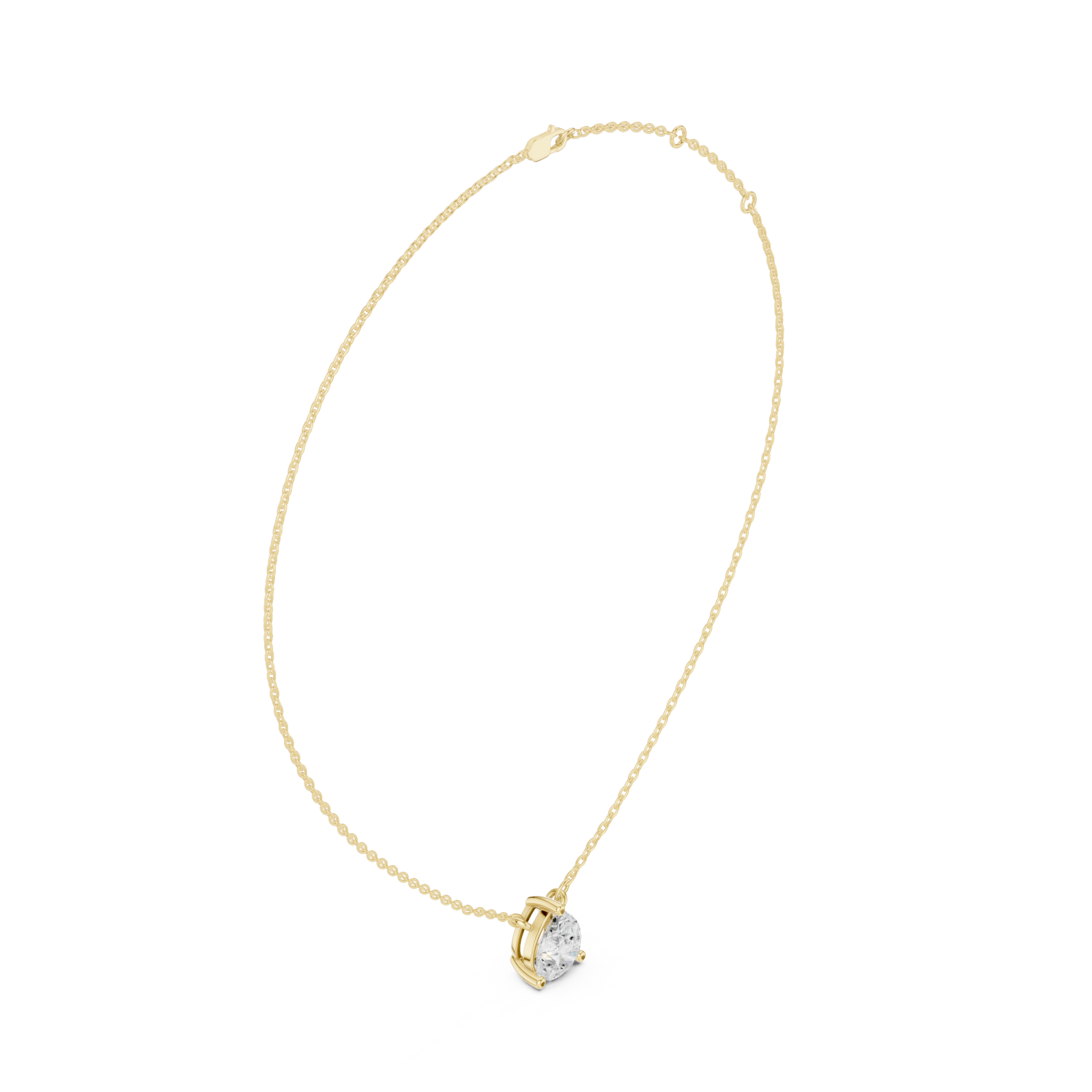  Gold Heirloom Embrace Pendant Left View