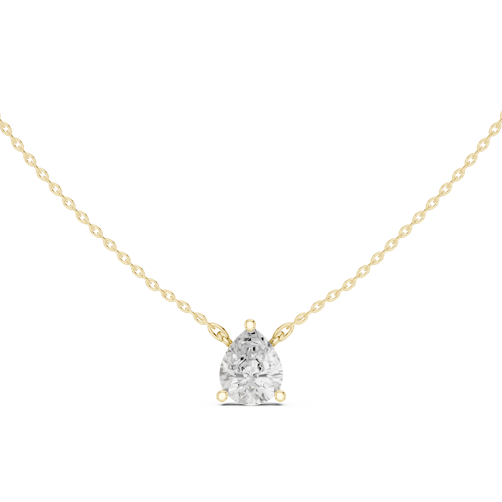  Gold Heirloom Embrace Pendant Front View