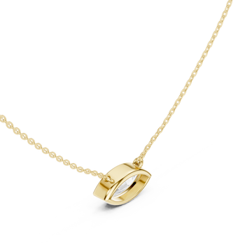 Gold Lumina Grace Pendant Right View