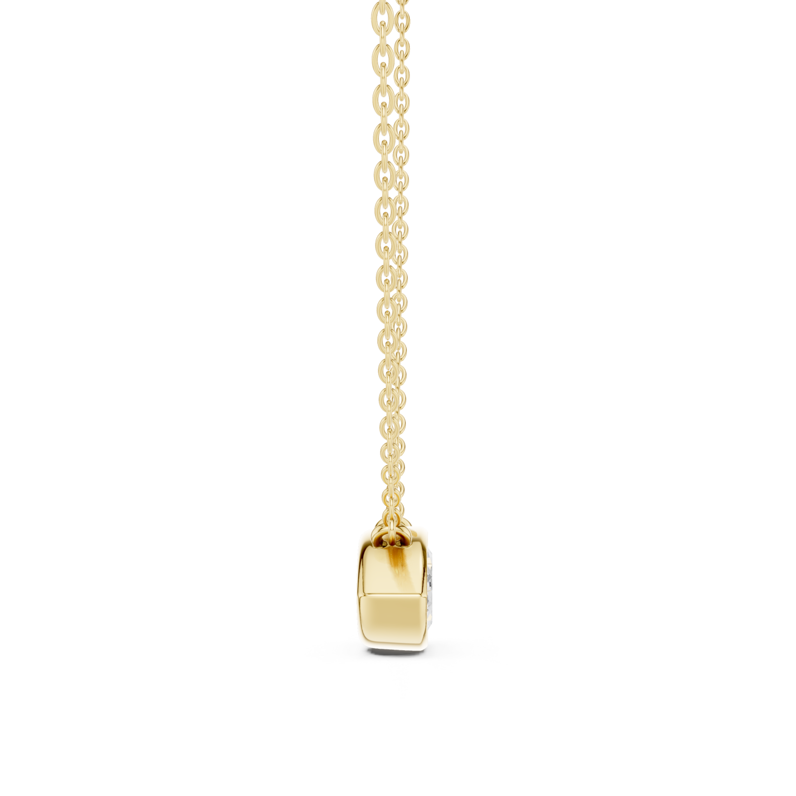  Gold Lumina Grace Pendant Side View