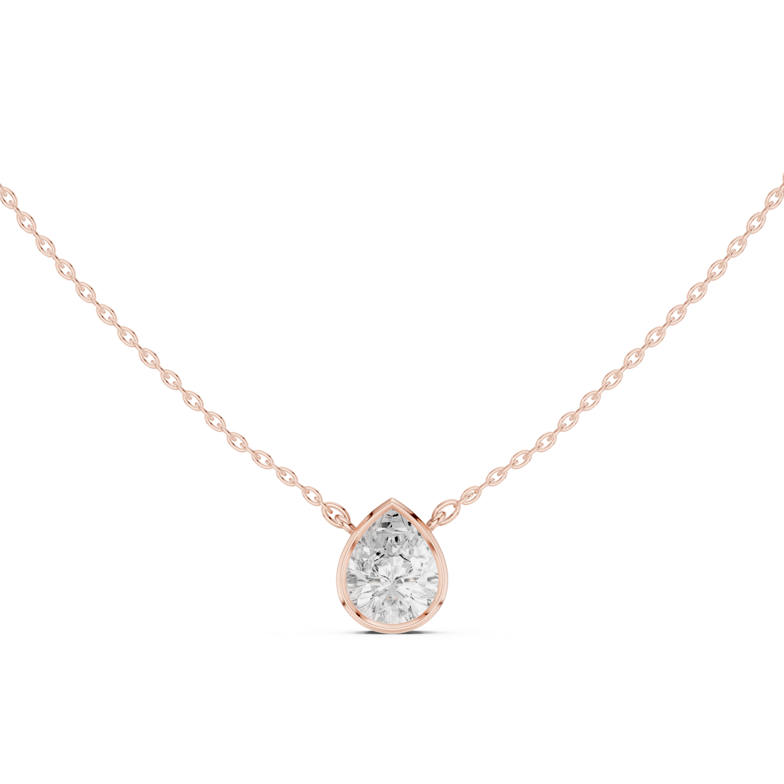  Rose Gold Eternal Embrace Pendant Right View