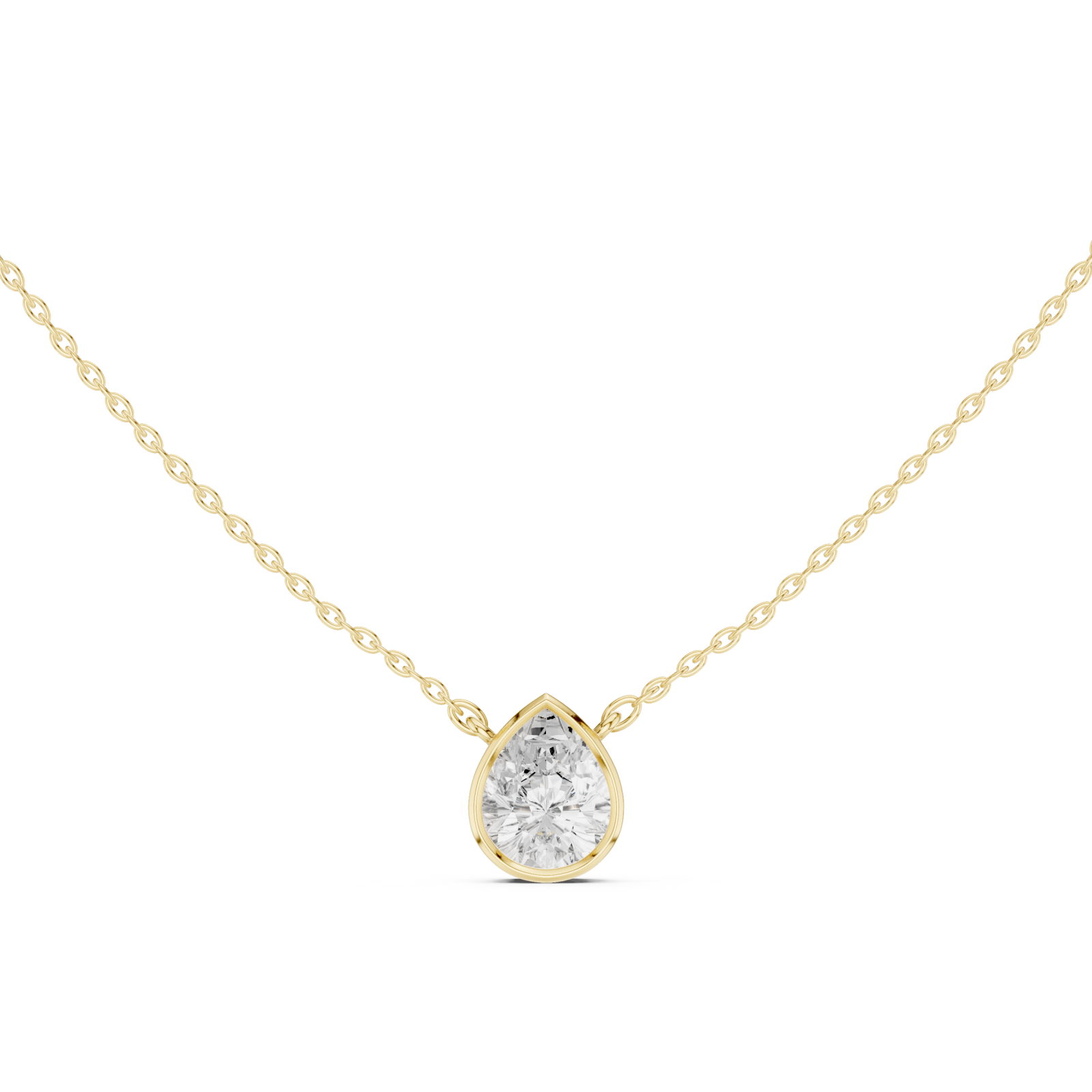  Gold Eternal Embrace Pendant Front View