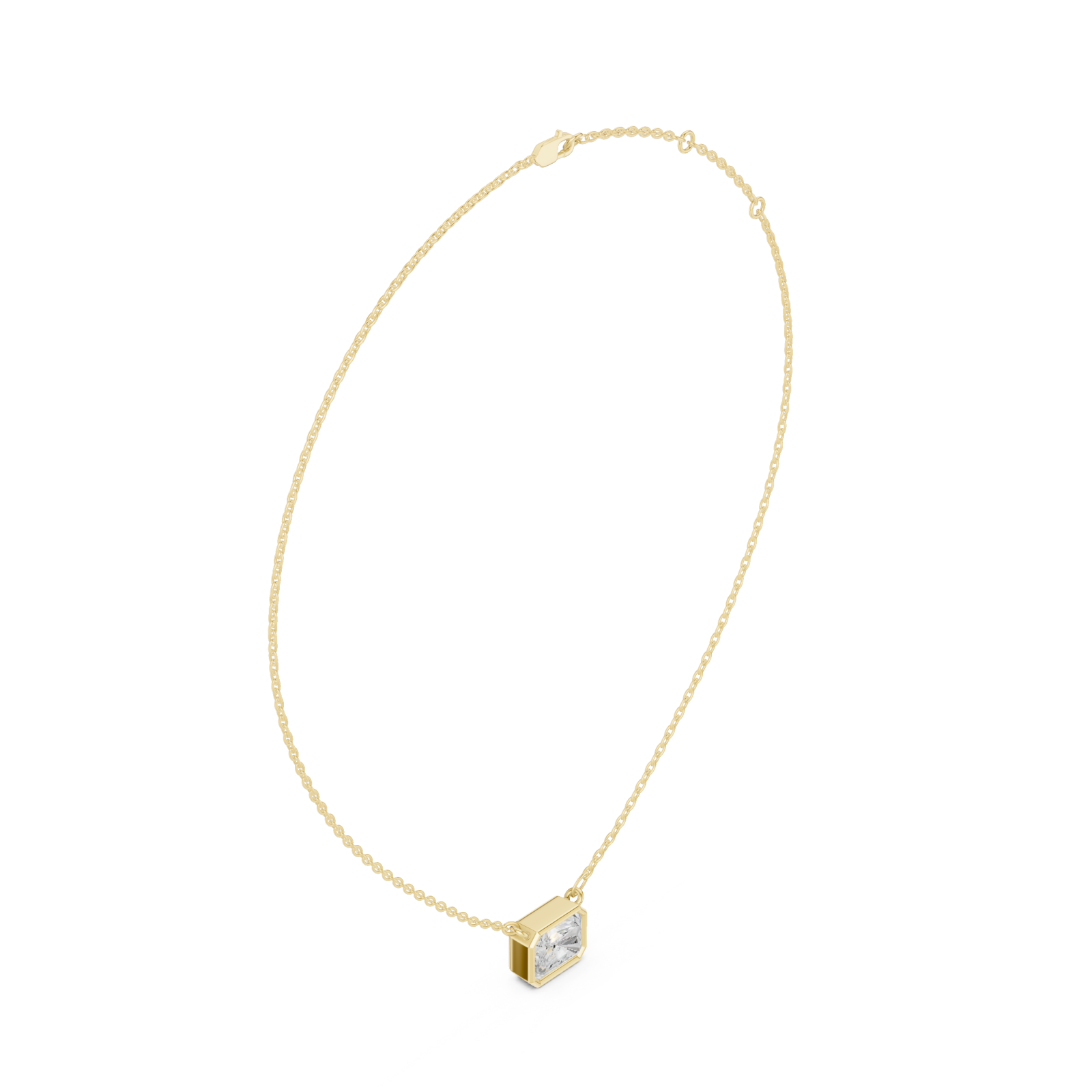  Gold Celestial Echo Pendant Left View