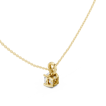 Gold Celestial Harmony Link Pendant Right View
