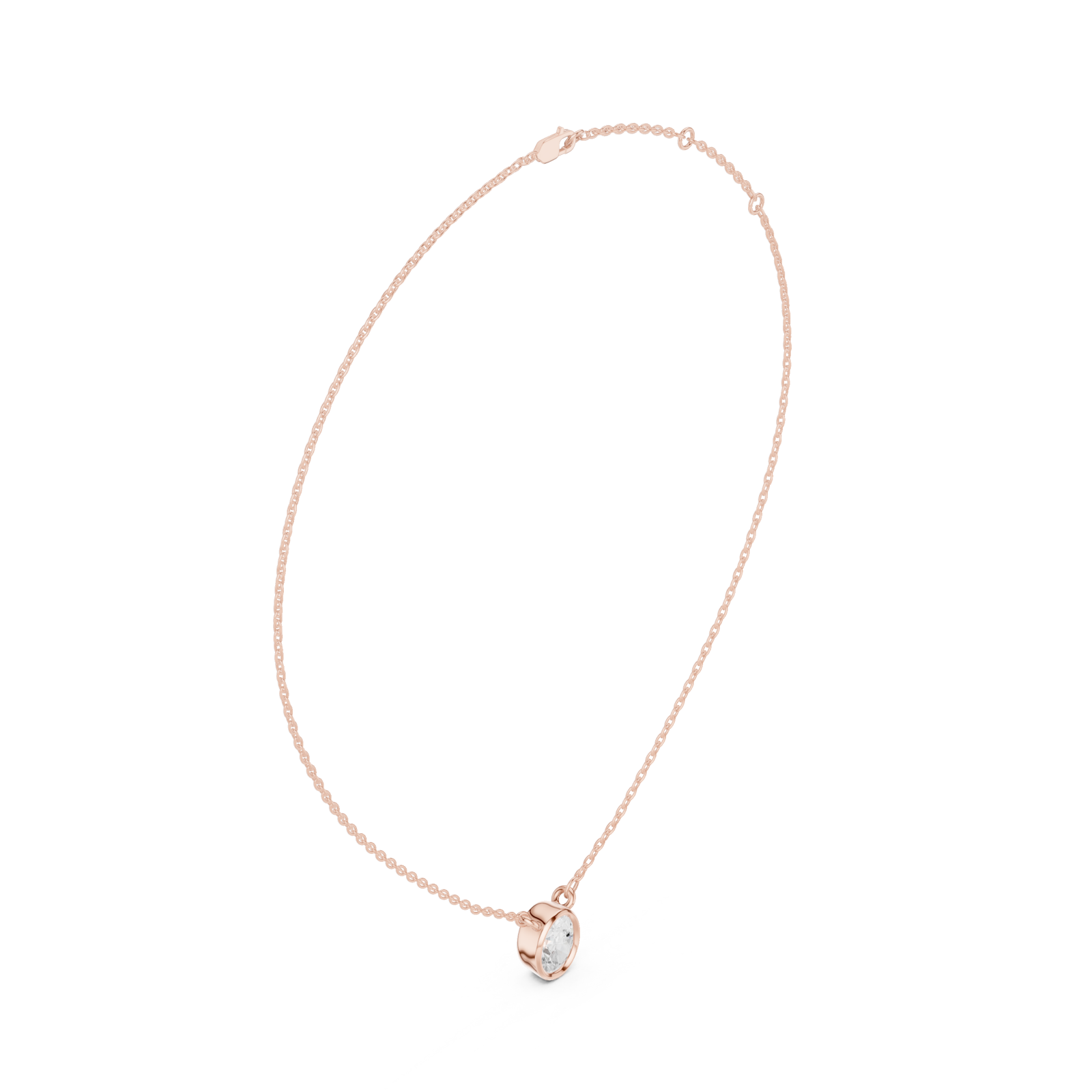  Rose Gold Pure Harmony Pendant Left View