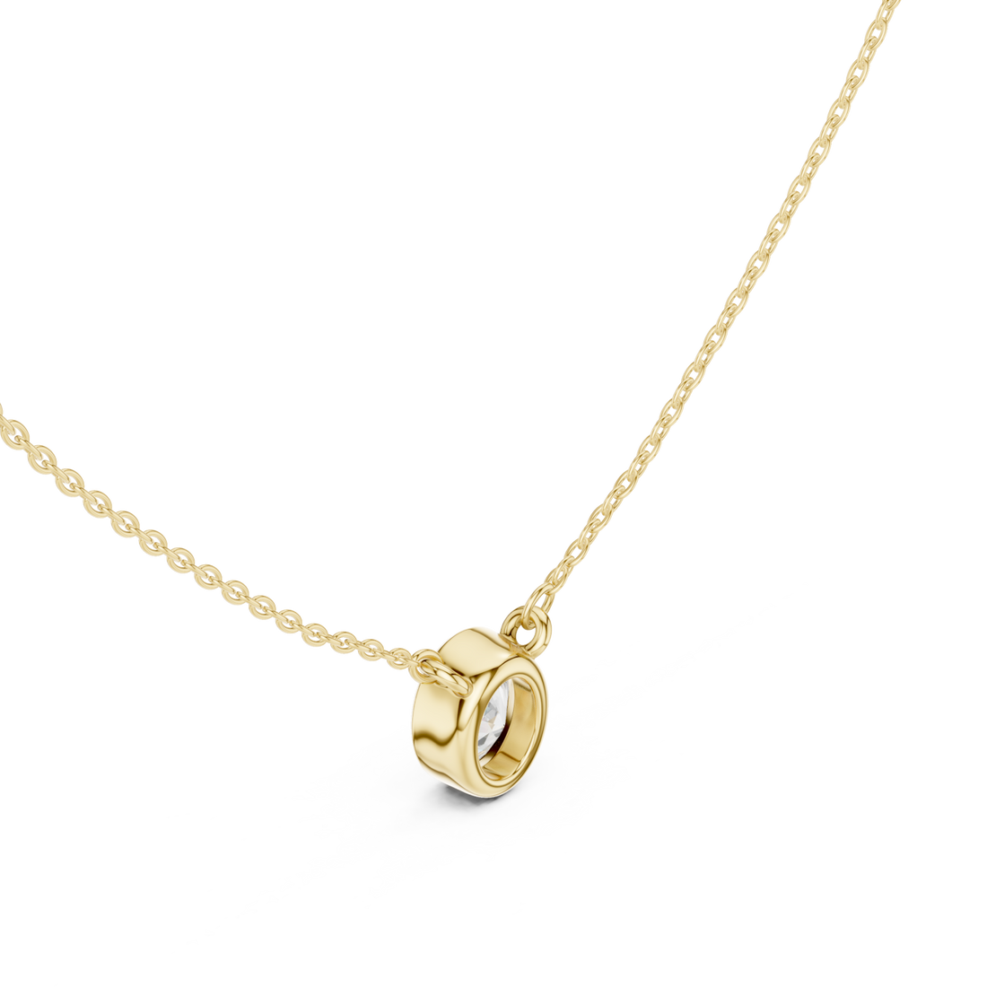 Gold Pure Harmony Pendant Right View