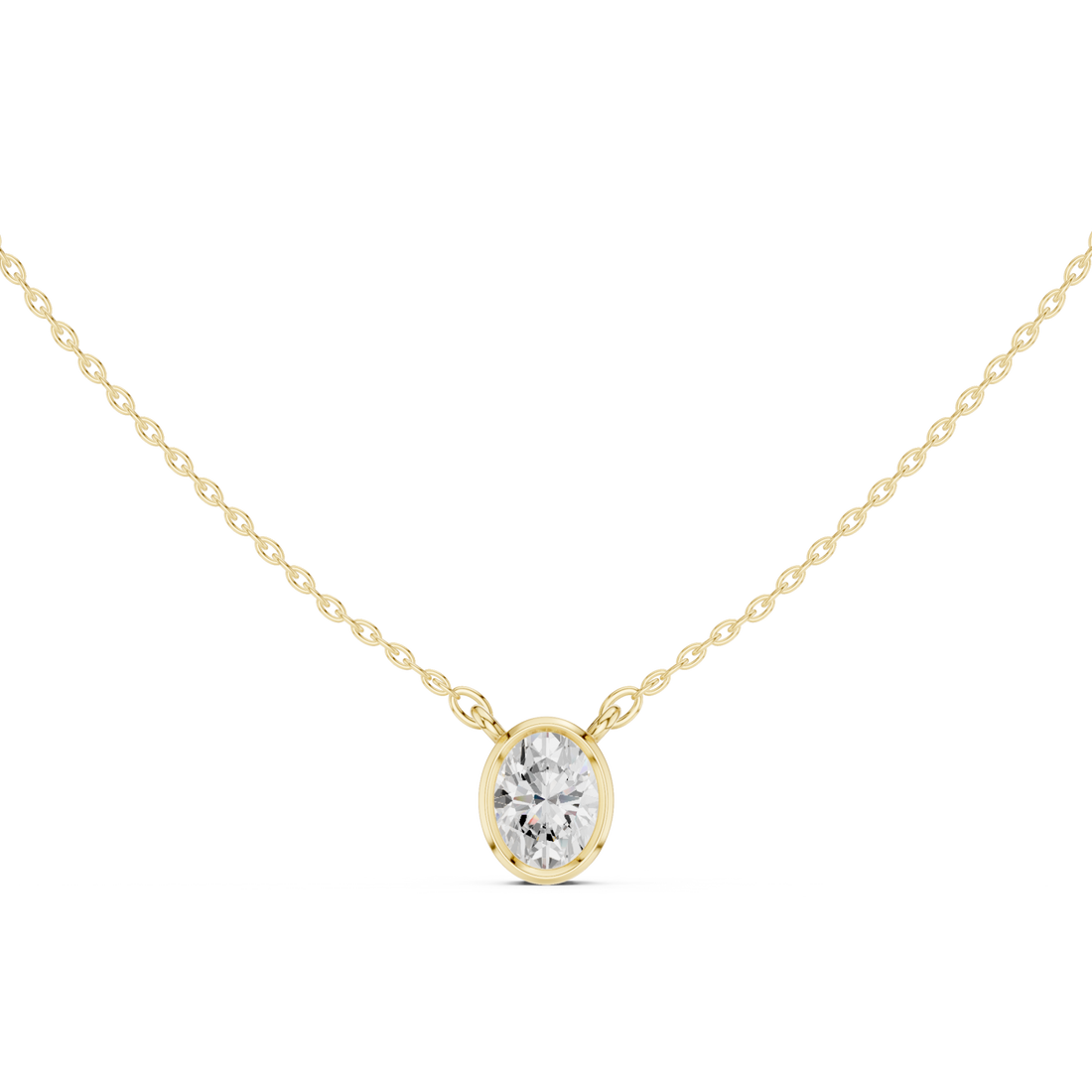 Gold Pure Harmony Pendant Right View
