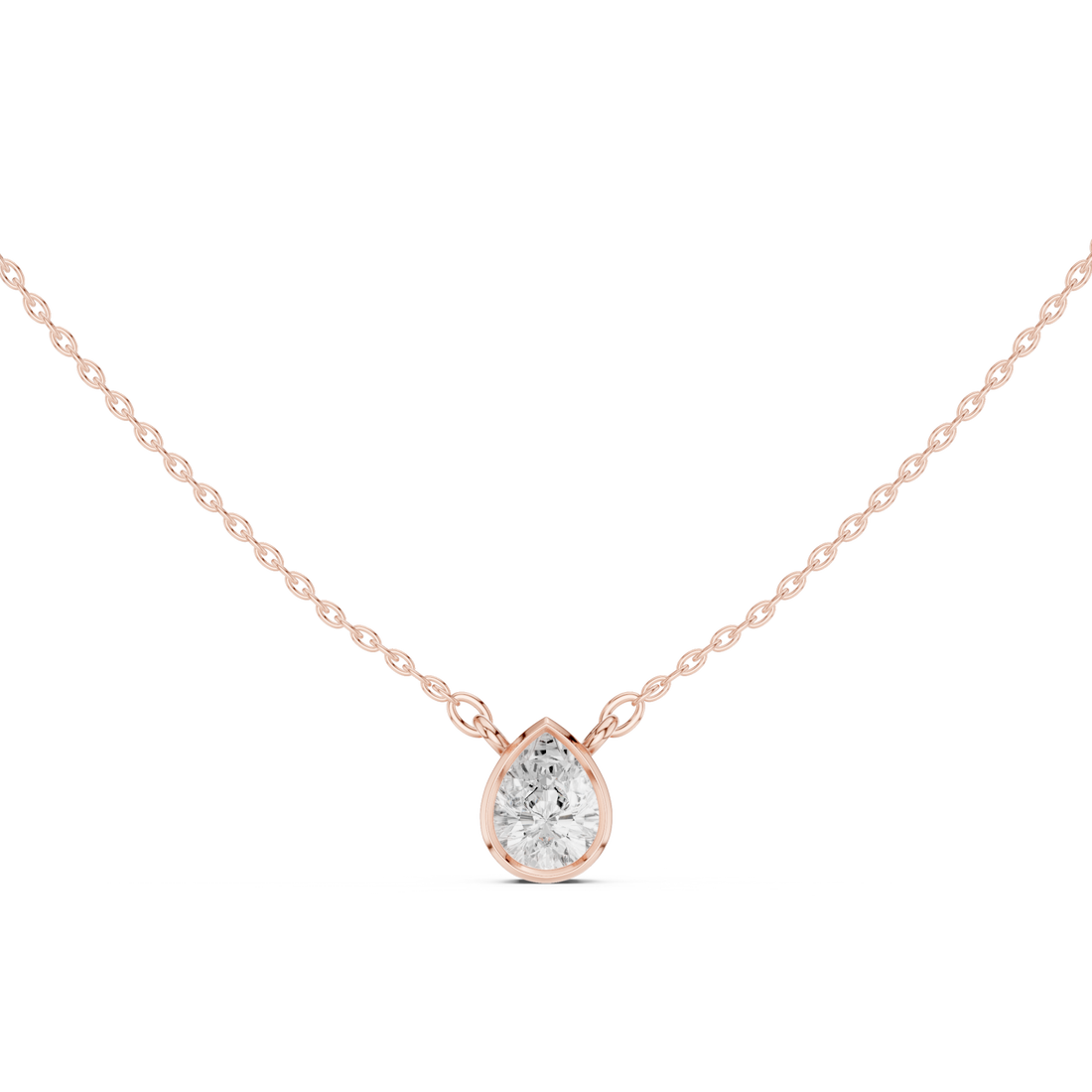  Rose Gold Harbor Radiance Pendant Right View