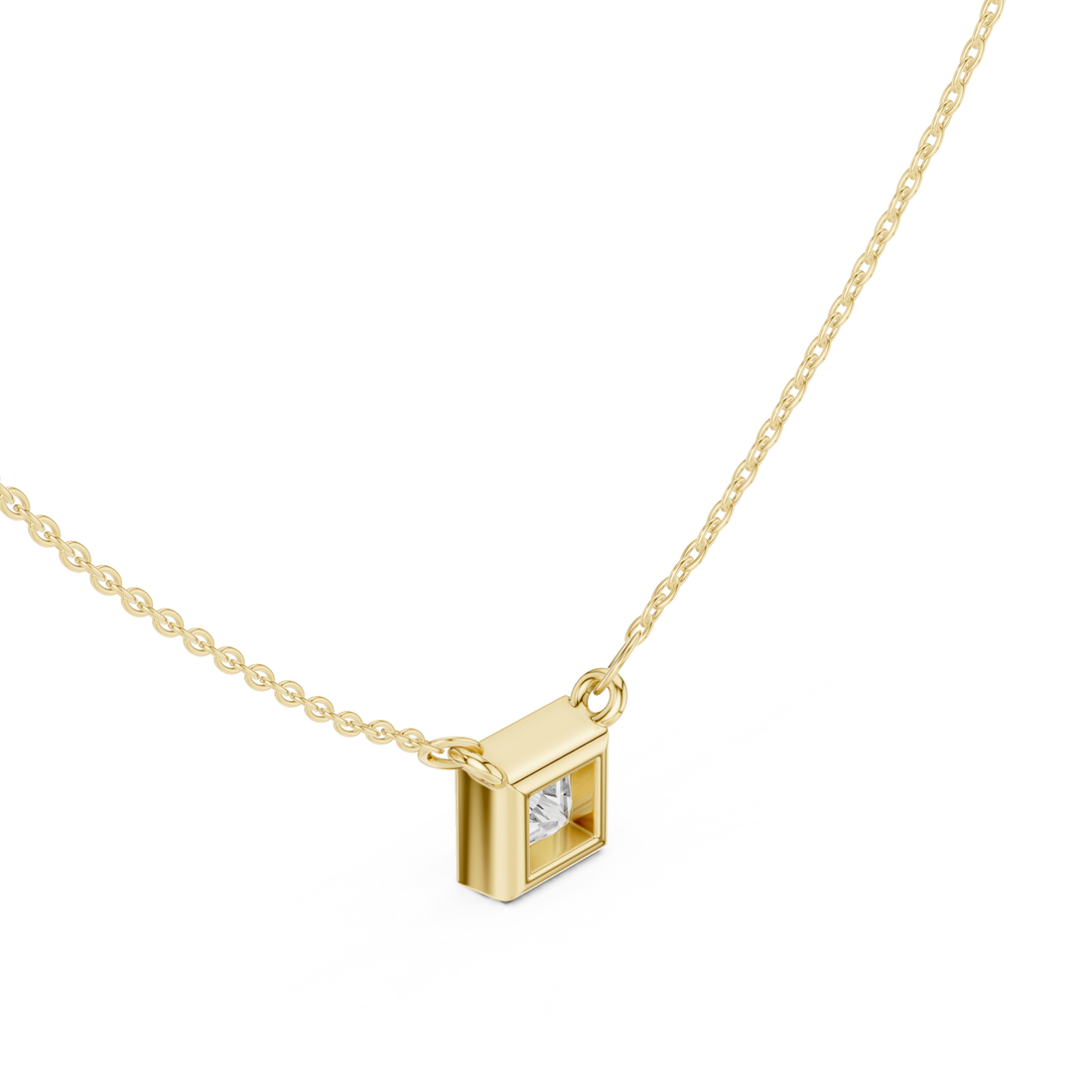 Gold Eternal Muse Pendant Right View