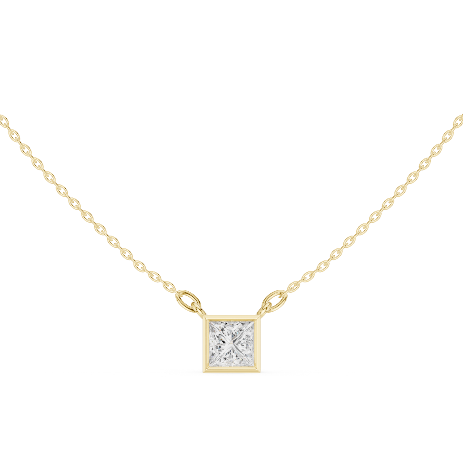  Gold Eternal Muse Pendant Front View