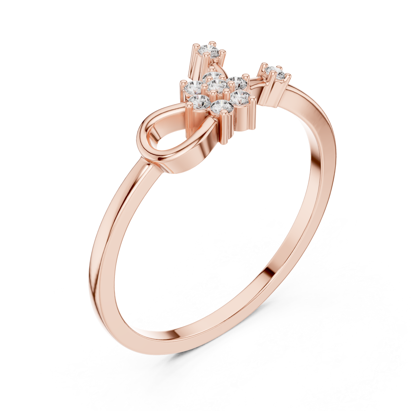  Rose Gold Twilight Reverie Ring Right View