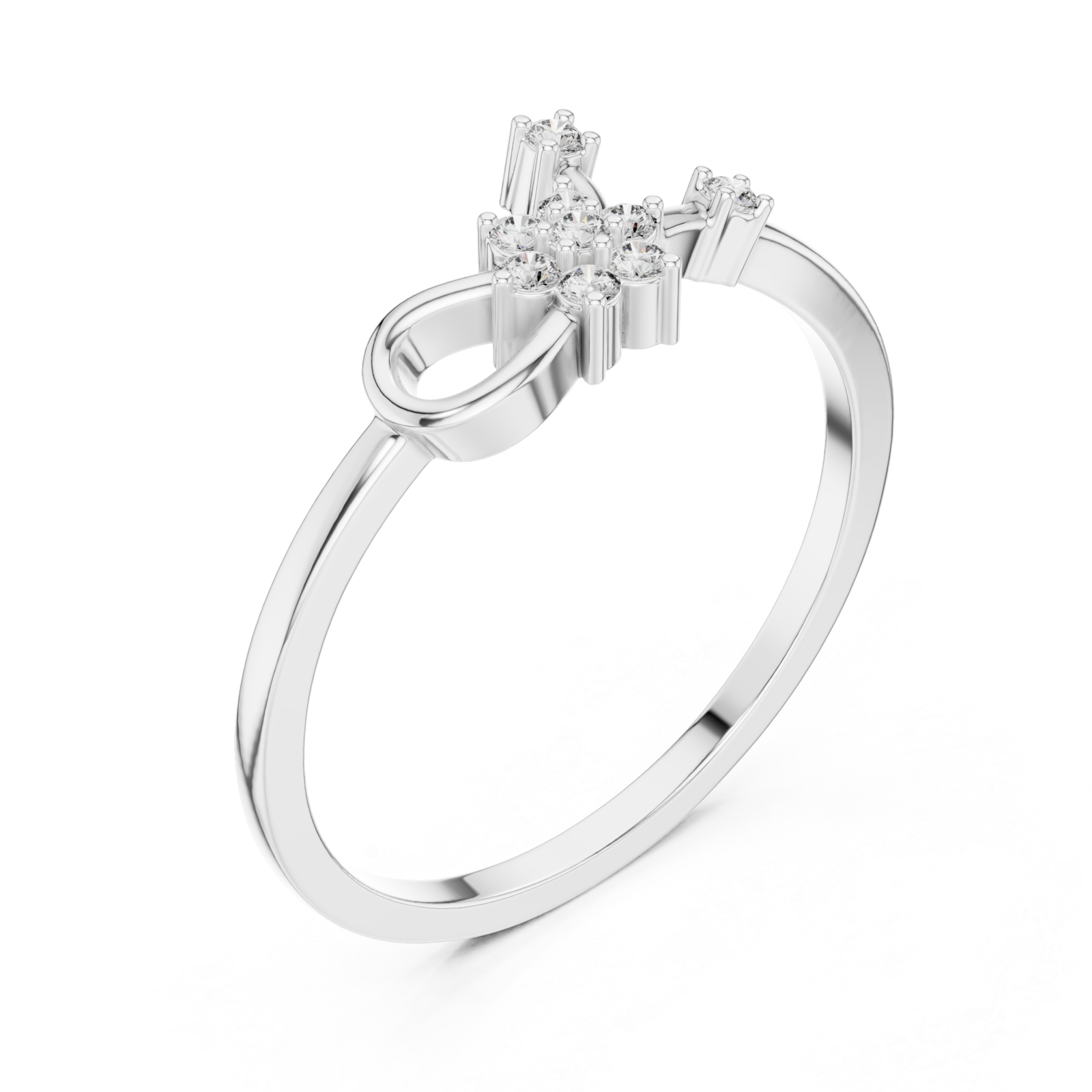  White Gold Twilight Reverie Ring Right View