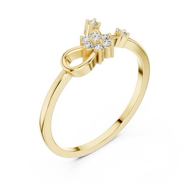 Gold Twilight Reverie Ring Right View