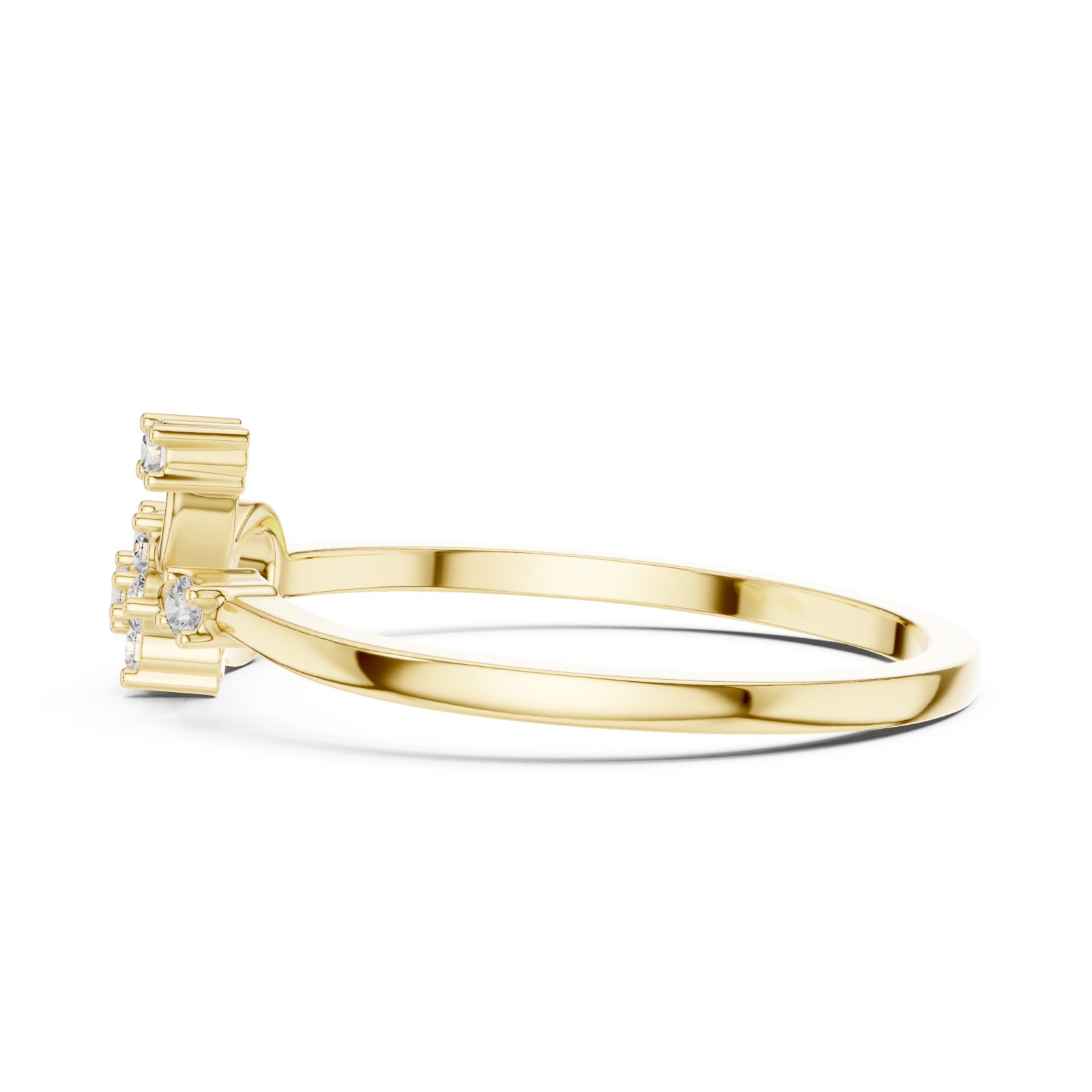  Gold Twilight Reverie Ring Side View