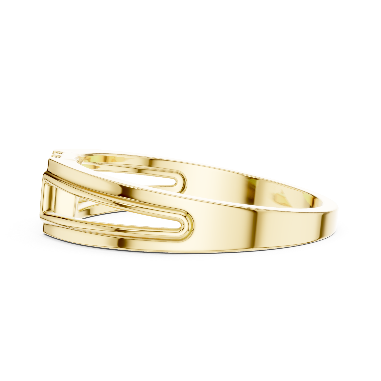  Gold Regal Elevate Ring Side View