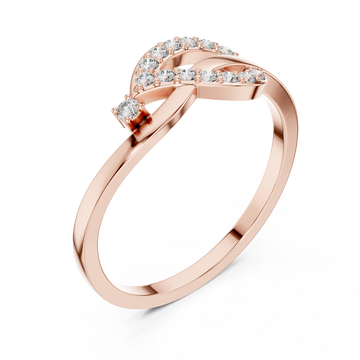  Rose Gold Twilight Grace Ring Right View