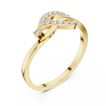 Gold Twilight Grace Ring Right View