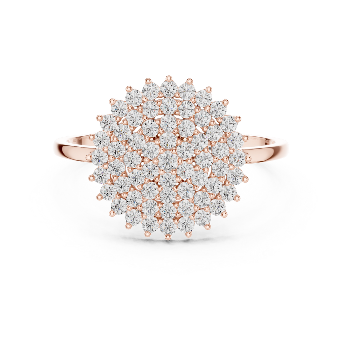  Rose Gold Opaline Radiance Ring Right View