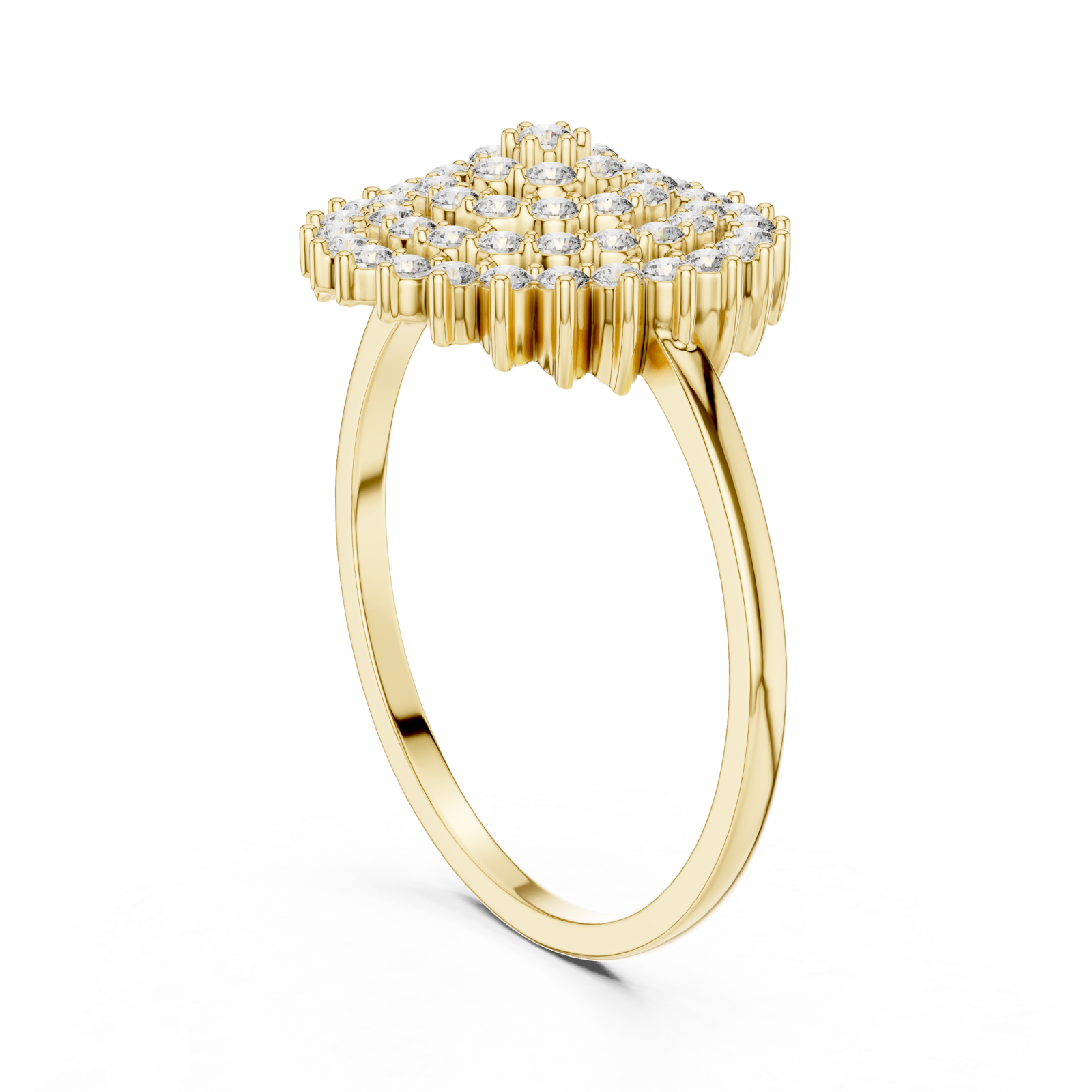  Gold Opaline Radiance Ring Left View