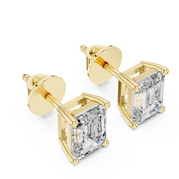 Gold Sophia Grace Stud Earrings Right View