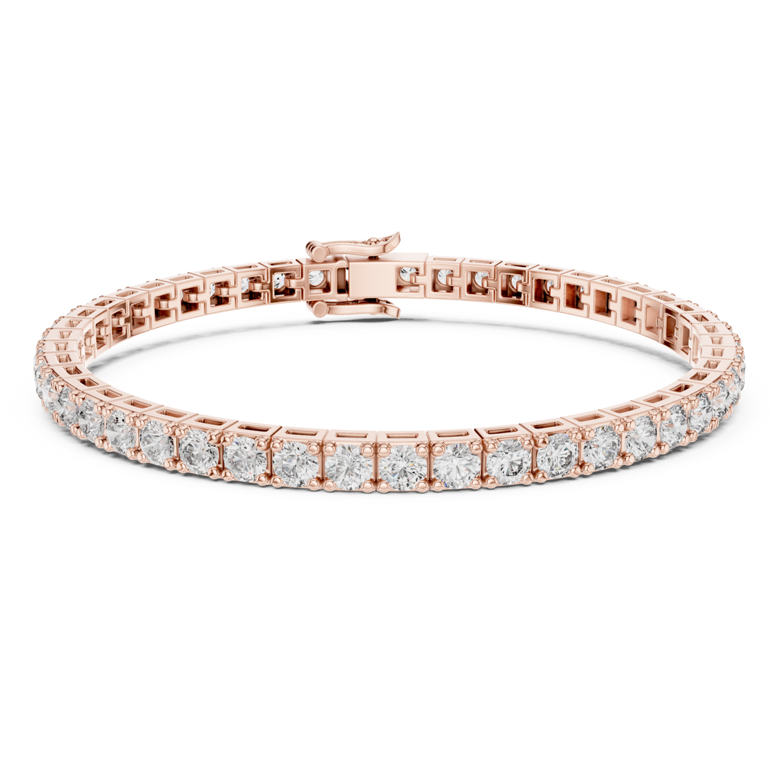  Rose Gold Celestial Radiance Charm Bracelet Right View