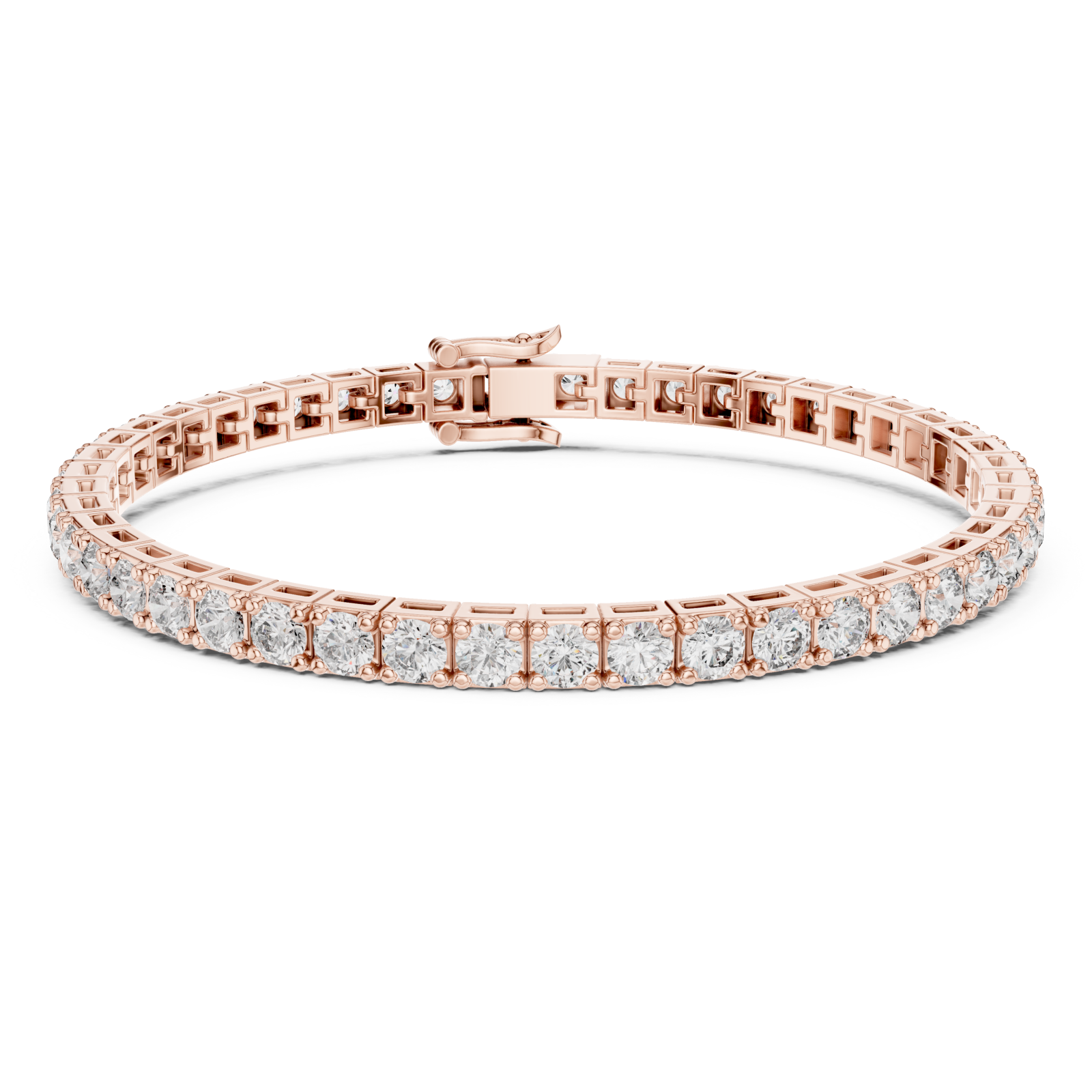  Rose Gold Celestial Radiance Charm Bracelet Right View